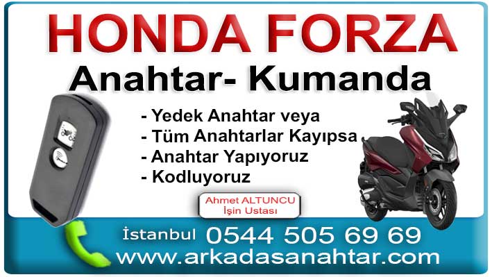 Honda Forza yedek kayıp kumanda kodlama sele koltuk anahtarı yapımı. Motosiklet anahtarı, kontak tamiri.