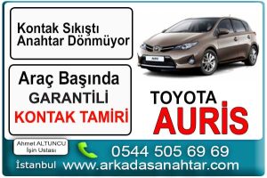 Toyota auris kontak tamiri. Anahtar dönmüyor kontak sıkıştı arızasına garantili tamir.