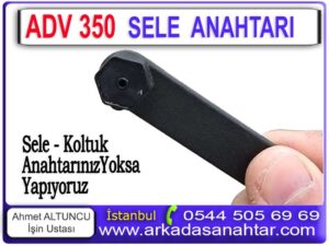 Honda ADV 350 Sele Anahtarı Yapımı Honda ADV 350 kullanıcıları için sele anahtarı, hem güvenlik hem de kullanım kolaylığı açısından son derece önemli bir parçadır. Sele altındaki bagaj bölmesi; kişisel eşyalar, evraklar ve küçük bakım ekipmanlarının saklandığı alan olmasının yanı sıra, birçok modelde akünün bulunduğu bölümdür. Akü bittiğinde seleyi açabilmek için mutlaka sele anahtarına ihtiyaç duyulur.