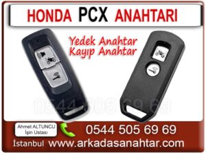 Honda Pcx kumandası ihtiyaçlarınıza kısa sürede süper çözümler sunuyoruz 0544 505 6969. Yedek Pcx kumandası yada tüm anahtarlar kayıpken Pcx kumandası yapımı için bizimle iletişimde kalın. İstanbulun her yerine motosikletli servisimizle hizmet veriyoruz.  Anahtar sele altında kaldı ise