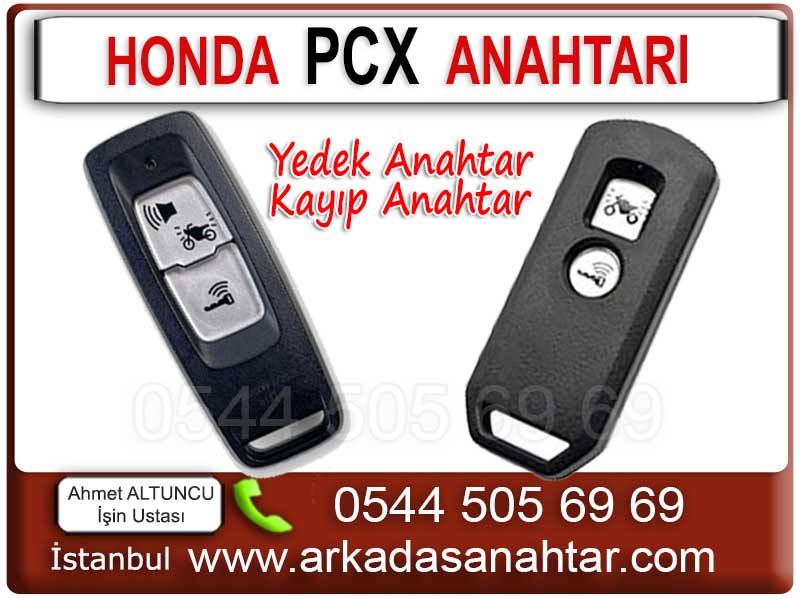 Pcx Anahtarı 2 Honda Pcx kumandası ihtiyaçlarınıza kısa sürede süper çözümler sunuyoruz 0544 505 6969. Yedek Pcx kumandası yada tüm anahtarlar kayıpken Pcx kumandası yapımı için bizimle iletişimde kalın. İstanbulun her yerine motosikletli servisimizle hizmet veriyoruz. Anahtar sele altında kaldı ise
