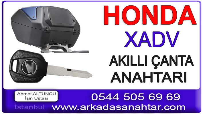 Honda Xadv Anahtar 4 Honda Xadv akıllı çanta anahtarı