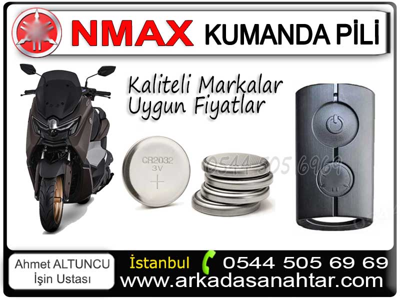 Yamaha Nmax anahtar pili nasıl değiştirilir? Nmax anahtarı diğer deyimle akıllı anahtar pil değişimi ihtiyacı durumunda işyerimizden kaliteli pil tedariği yapabilirsiniz. Özellikle anahtarsız giriş ve anahtarsız çalıştırma özelliğine sahip olan nmax anahtarı ve (hands free) eller serbest motorlarda pil tüketimi fazla olmaktadır. Buda ”daha sık pil ihtiyacı” anlamına gelmektedir.