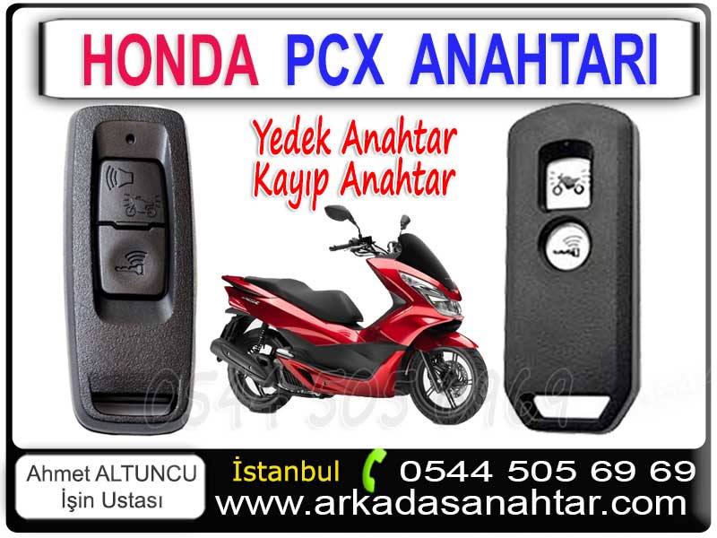 Honda Pcx Anahtarı Kayıp Anahtar. Honda Pcx motorunuzun anahtarını mı kaybettiniz? Endişelenmeyin! Uzman ekibimizle Honda Pcx kayıp anahtar yapımı için hizmetimiz mevcuttur. Professional çözümler sunuyoruz.
