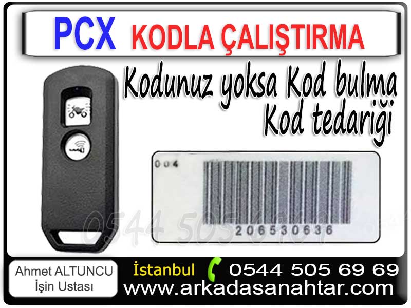 Pcx Anahtarı 8 Anahtarlım Kayboldu Motoru Kodla Çalıştırabilir miyim? Honda Pcx motoru kod girerek çalıştırabilirisiniz. Kod girme nasıl yapılır? sorusunun cevabını youtube kanalımızdaki videolarımıza bakarak alabilirisiniz. Detaylı bir şekilde anlattık.
