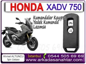 XADV 750 motosiklet anahtarı, kayıp anahtar çıkarma, yedek anahtar ve smart key programlama