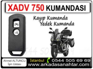 Honda X-ADV kumandası ve anahtarı, tüm kumandalar kayıp olsa bile profesyonel ekipmanlarla ve motora zarar vermeden yapılabilmektedir. Honda X-ADV anahtar ve kumanda yapımı konusunda uzman ekibimizle hızlı, güvenli ve ekonomik çözümler sunuyoruz.