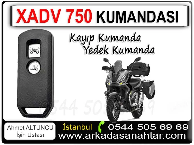 XADV 750 motosiklet kayıp anahtar yapımı, yedek anahtar çıkarma ve smart key programlama