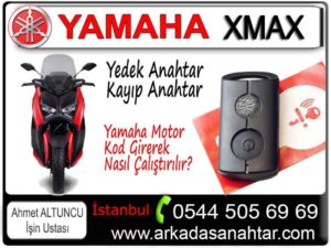 Yamaha Xmax Kayıp Anahtar. Yamaha XMAX motorunuzun anahtarını mı kaybettiniz? Endişelenmeyin! Uzman ekibimizle Yamaha XMAX kayıp anahtar yapımı için hizmetimiz mevcuttur. Yamaha Xmax anahtarı konusunda Professional çözümler sunuyoruz.