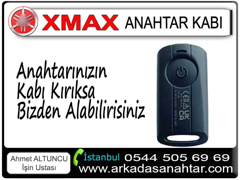 Yamaha XMAX scooter anahtar kabı değişimi ile yenilenmiş anahtar görünümü
