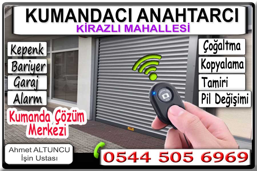Kirazlı Anahtarcı Çilingir 5 Bağcıiar Kirazlı Mahallesi anahtarcı çilingir kapenk garaj bariyer kumandası. Yedek kumanda kodlama çoğaltma tamir ve pil değişimi. Kepenk anahtarı, garaj bariyer kumandası yaptırma yedekleme çoğaltma.