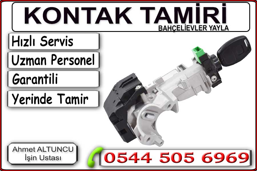 Bahçelievler kontak arızası tamiri. Anahtar sıkıştı kontak dönmüyor. Kontak sıkışması. Yarım açılıyor. Bahçelievler yaylada oto anahtarı motosiklet anahtarı ve kumandası yapımı yedek anahtar kopyalama, kayıp araba anahtarı yapımı. Yayla kepenke anahtarı. Kepenk garaj bariyer kumandası çoğaltma yedekleme. Yayla oto çilingir anahtarcı. Oto kapısı bagaj açma. Bahçelievler Yayla anahtar çoğaltma yedekleme. Yayla kilit ve göbek değiştirme. Bahçelievler Yayla anahtarcı çilingir. Kapı açma kilitli veye çekili kapıları zararsız açma. Acil servis. Yayla bölgesinde uzun yıllardır hizmet veren yayla çilingir firmamız, hergün anahtarcı ve çilingir hizmeti sunmaktadır.
