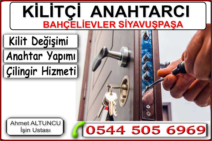 Bahçelievler siyavuşpaşa kilit değiştirme göbek yenileme. Bahçelievler siyavuşpaşada anahtarci çilingir kapı açma hizmeti veriyoruz. Anahtar içerde kaldı kapıyı çektim yada kapı kilitli anahtarları kaybettim sorunlarına uzmanından çözümler. Acil çilingir hizmeti.