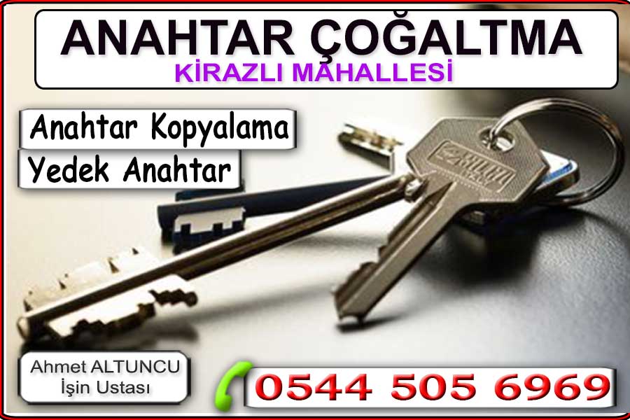 Kirazlı Anahtarcı Çilingir 3 Bağcılar Kirazlı mahallesi anahtar çoğaltma. Yedek Anahtar kopyalama çoğaltma. Kilit ve göbek değiştirme yapıyoruz. Yeni bir eve taşındınız yada anahtarınız kaybolduysa anahtarlarınızı değiştirmek isteyebilirsiniz. Bağcılar Kirazlı mahallesinde anahtarci çilingir kapı açma hizmeti veriyoruz. Anahtar içerde kaldı kapıyı çektim yada kapı kilitli anahtarları kaybettim sorunlarına uzmanından çözümler. Acil çilingir hizmeti..
