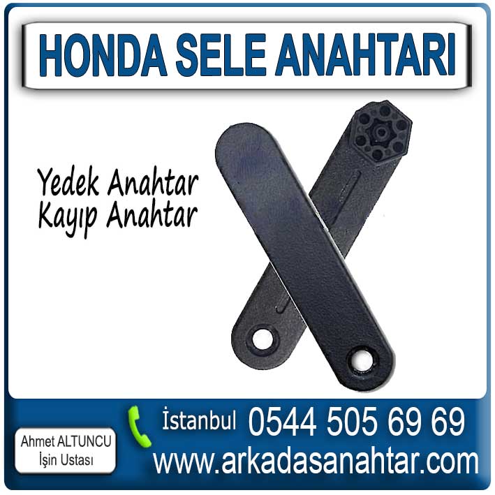 Honda Sele Anahtarı ihtiyacınız varsa bizi arayınız 0544 505 6969 çünkü çok kısa sürelerde yedek Sele anahtarı yapabilmekteyiz.
