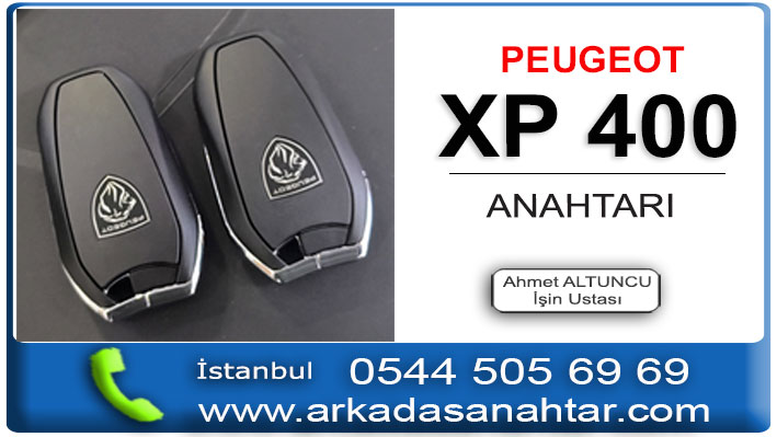 Peugeot xp 400 anahtar yedek kayıp motor anahtarı