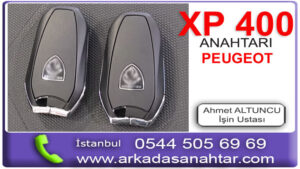Peugeot xp400 anahtar yedek kayıp motor anahtarı