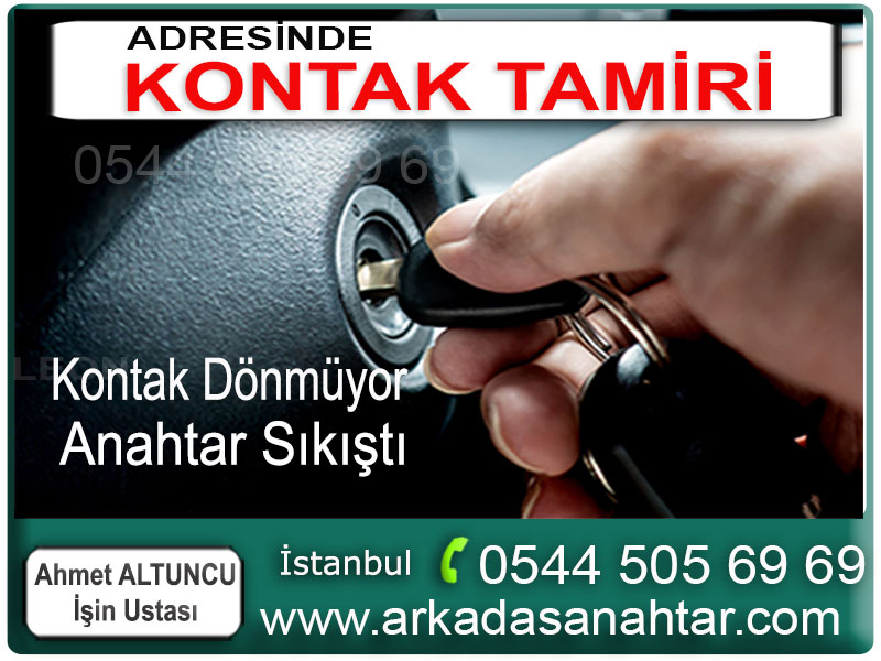 Yıldıztepe Anahtarcı Çilingir 7 Kontak tamiri anahtar sıkıştı kontak dönmüyor stop etmiyor.Garantili Kontak Tamiri | Yerinde Oto Kontak Tamiri Kontak tamiri, araçlarda sıkça karşılaşılan “anahtar dönmüyor”, “kontak sıkıştı” veya “kontak boşa dönüyor” gibi sorunların, tekrar etmeyecek şekilde profesyonel müdahale ile giderilmesidir. Uyguladığımız oto kontak tamiri işlemleri, kontağın orijinalliğini bozmadan ilk günkü işlevine devam etmesini sağlar.