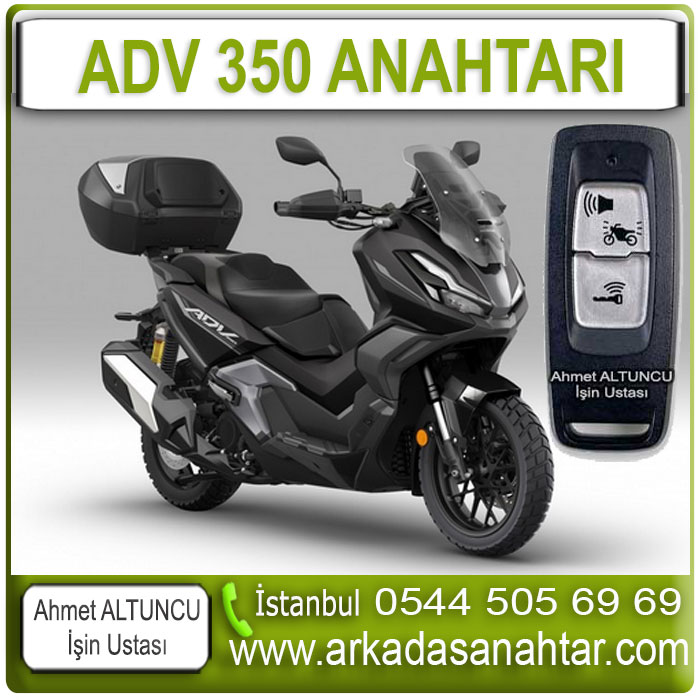 Honda Adv 350 Anahtarı, Adv 350 anahtar tamiri hizmetimizle, bozulan anahtarlarınızı kısa sürede yeniliyoruz. Orijinal kalitede yedek Adv 350 anahtarı üretimi, kumandalı ve immobilizer sistem programlaması profesyonel cihazlarla yapılır. Deneyimli ustalarımızla garantili çözümler sunuyoruz. Honda Adv 350 Anahtarı Nasıl Yapılır? Yedek Adv 350 Anahtarı işlemi, aracın mevcut anahtarı üzerinden cihazlarımız vasıtasıyla kopyalama yapılarak çoğaltılır yada özel cihazlarla beyin üzerinden programlanarak yapılır. Anahtarınız orijinal özelliklerinde kopyalanır ve test edilerek teslim edilir.