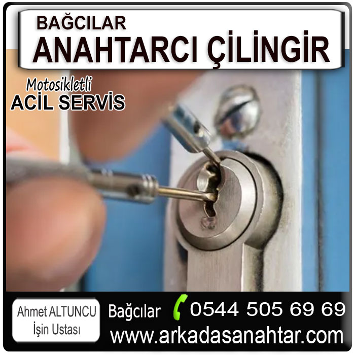 Bağcılar Çilingir Anahtarcı Bağcılar ve çevresinde anahtarcı ve çilingir hizmetlerine ihtiyaç duyduğunuzda, hızlı, güvenilir ve profesyonel çözümler sunan ekibimizle yanınızdayız 0544 505 6969. Kapınızın anahtarını kaybetmeniz, kilidinizin arızalanması veya ev, işyeri ve aracınızın kilidinde yaşanan sorunlar, günlük hayatınızı aksatabilir. Biz, bu tür durumlarda acil müdahale hizmetimizle size destek oluyoruz Anahtar Kopyalama: Ev ve işyeri anahtarlarınızın kısa sürede çoğaltılması, Kilidi Açma: Anahtarınızın kırılması veya kaybolması durumunda kapı kilitlerinin zarar görmeden açılması, Kilit Tamiri ve Değişimi: Eskiyen veya arızalanan kilitlerin profesyonel şekilde onarılması ya da güvenliğiniz için yenisiyle değiştirilmesi,