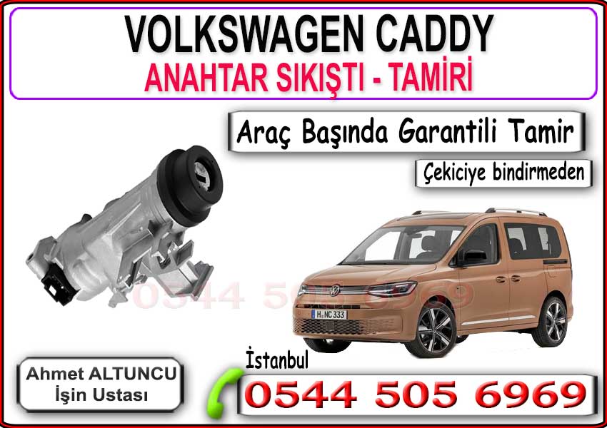 Volkswagen caddy anahtar sıkışması tamiri. Anahtar sıkıştı kontak dönmüyorsa.