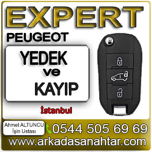 Peugeot Expert Anahtarı, yedek anahtar işlemi, aracın mevcut anahtarı üzerinden özel cihazlarla programlanarak yapılır.Anahtarınız orijinal özelliklerinde kopyalanır ve test edilerek teslim edilir. Yada en son sistem cihazlar araca obd soketinden bağlanarak yeni bir anahtar araç hafızasına kaydedilir.