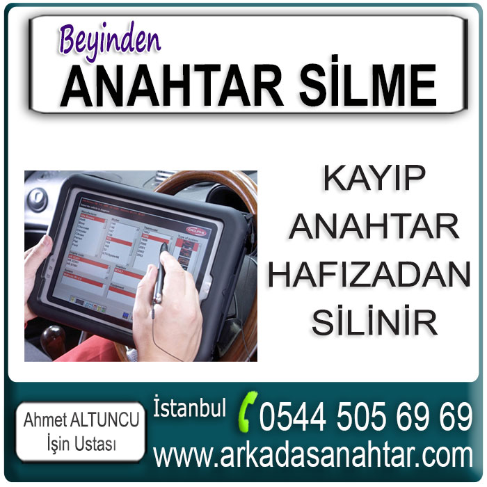 Renault Express Anahtarı kayboldu ve bu kayıp anahtarın kötü niyetli birilerinin eline geçmesi durumunda arabanın çalınması sözkonusu olabilir. İşte bu ve buna benzer durumlarda kaybolan anahtarın araç hafızasından yada diğer deyimle arabanın beyninden silinmesi mümkündür. Son sistem cihazlar kullanarak aracın hafızasıyla bağlantı kurulur ve kaybolmuş anahtar kayıtlardan silinerek devre dışı bırakılır. Böylece kötü niyetli birilerinin eline geçmiş olsa bile risk olmaktan çıkar. Bu kayıp anahtar daha sonra bulunursa tekrar cihaz bağlanmak suretiyle araç beynine kaydedilerek kullanılabilir hale getirilir.