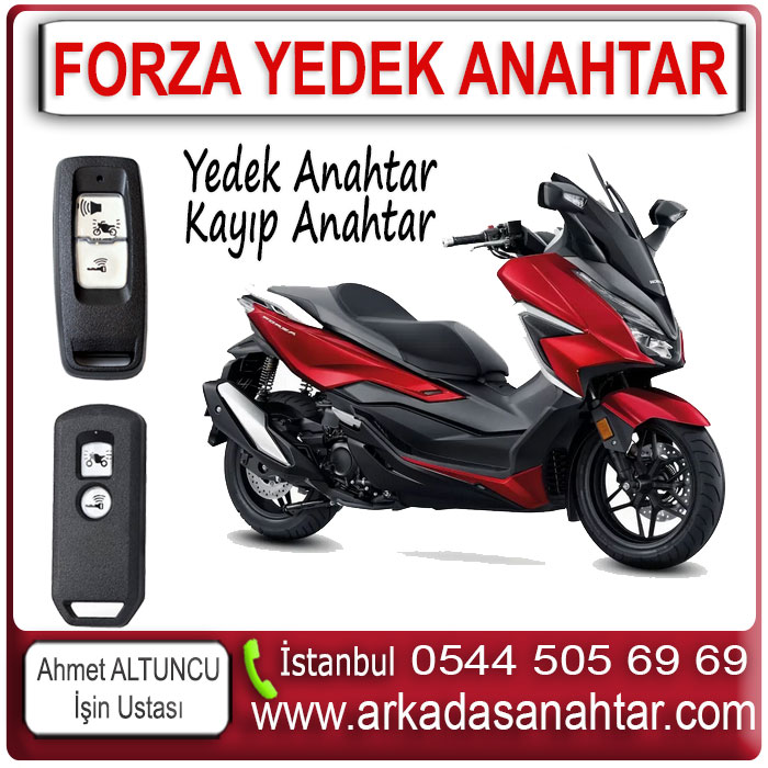 Honda Forza Anahtarı 2 Honda Forza Anahtarı yedek akıllı anahtar ihtiyaçlarınıza kısa sürede süper çözümler sunuyoruz 0544 505 6969. Honda Forza Anahtarı yapımı için bizimle iletişimde kalın. İstanbulun her yerine hizmet veriyoruz. Anahtar sele altında kaldı ise acil çilingir hizmeti veriyoruz. Hasarsız çiziksiz bir şekilde maymuncukla sele açma gerçekleştiriyoruz. Honda Forza modellerinin tüm anahtar sorunlarına çözümler sunuyoruz. Tüm anahtar ihtiyaçlarınızı karşılıyoruz. Maceraya gerek yok 35 yıllık tecrübemize herkes gibi sizlerde güvenebilirsiniz.