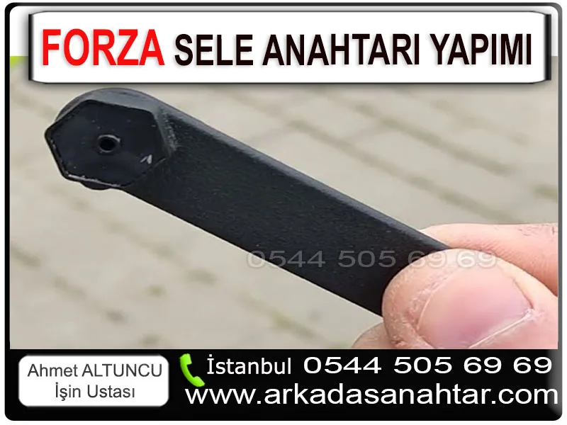 Honda Forza Sele Anahtarı Yapımı. Koltuk açma