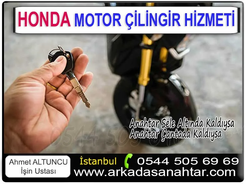 Honda Akıllı Çanta Anahtarı çantada yada sele altında kaldıysa çilingir hizmeti