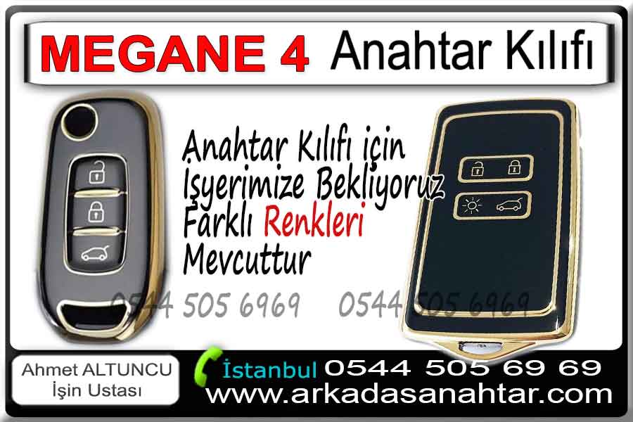 Megane 4 Anahtarı 8 Megane 4 Anahtar kılıfı, hem anahtarınızı dış etkenlerden korur hem de şık tasarımıyla tarzınızı tamamlar. Darbelere, çizilmelere ve toza karşı koruma sağlayan bu özel kılıflar, uzun ömürlü kullanım sunar.