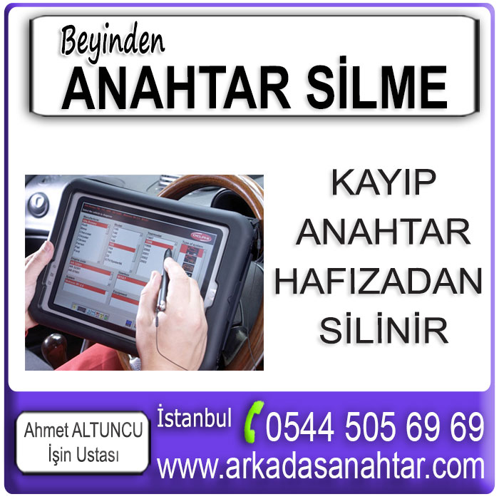 Peugeot Expert Anahtarı kayboldu ve bu kayıp anahtarın kötü niyetli birilerinin eline geçmesi durumunda arabanın çalınması sözkonusu olabilir. İşte bu ve buna benzer durumlarda kaybolan anahtarın araç hafızasından yada diğer deyimle arabanın beyninden silinmesi mümkündür. Son sistem cihazlar kullanarak aracın hafızasıyla bağlantı kurulur ve kaybolmuş anahtar kayıtlardan silinerek devre dışı bırakılır. Böylece kötü niyetli birilerinin eline geçmiş olsa bile risk olmaktan çıkar. Bu kayıp anahtar daha sonra bulunursa tekrar cihaz bağlanmak suretiyle araç beynine kaydedilerek kullanılabilir hale getirilir.