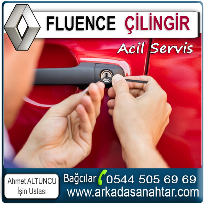 Oto çilingir hizmeti, Fluence kapısı kilitlendi veya anahtar kayboldu ise devreye giren profesyonel bir hizmettir. Aracınıza zarar vermeden kapı açma işlemi yapılır. Anahtarınızı kaybettiğinizde veya araç içinde unuttuğunuzda panik yapmadan bizi arayabilirsiniz. Deneyimli ekibimiz hızlı şekilde aracınızın yanına gelir ve sorunu çözer. Renault Fluence Anahtarı bagajda yada arabanın içinde kaldıysa Oto anahtarcı çilingir, işi bilen tecrübeli usta lazımsa arayınız 0544 505 6969. Arabamın anahtarını arabada unuttum diyorsanız yada anahtar bagajda kaldı ise hızlı ve ekonomik çözüm için sahnedeyiz. Marka model ayırmıyoruz. Otomobil yada motosiklet farketmez anahtarınız arabada yada bagajda kaldıysa yada anahtar sele atında kaldıysa professional çözümler sunuyoruz.