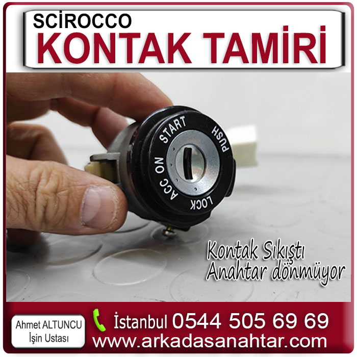 Scirocco kontak tamiri, aracın bu arızayı birdaha yapmaması için kontağa müdahale etmek demektir. Tamir edilen kontağın orjinalliğini kaybetmeden işlevine devam etmesi demektir. Tamir ettiğimiz Scirocco kontak orjinalliğinden hiçbirşey kaybetmez ve kontak bir daha bu arızayı hiçbir zaman göstermez.