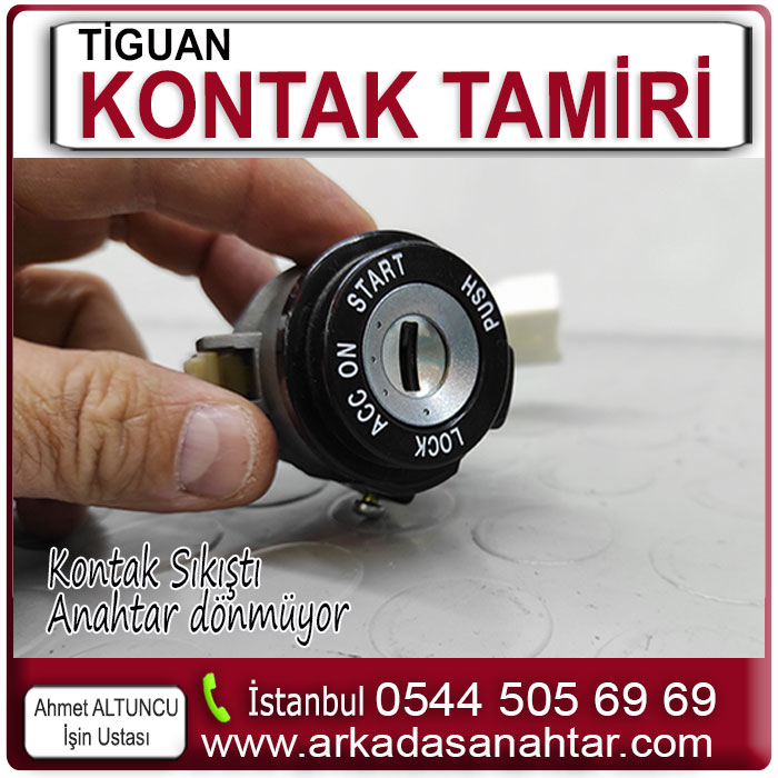 Tiguan kontak tamiri araç başında yapıyoruz. Çünkü bu arıza olduğunda aracınızı hareket etiremeyeceksiniz. Çekiciye bindirip saatlerce tamirci peşinde koşmayı hiç kimse istemez. Elbette sizlerde aracınızın olduğu yerde tamir edilmesini istersiniz. Bu sebeple bizlerde motosikletli servisimizle aracın konumuna geliyor ve bu kronik sorunu garantili tamir ediyoruz. Youtube kanalımızda bu araçlarla ilgili birçok videomuz mevcuttur.