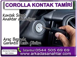 Toyota Corolla kontak tamiri araç başında yapıyoruz. Çünkü bu arıza olduğunda aracınızı hareket etiremeyeceksiniz. Çekiciye bindirip saatlerce tamirci peşinde koşmayı hiç kimse istemez. Elbette sizlerde aracınızın olduğu yerde tamir edilmesini istersiniz. Bu sebeple bizlerde motosikletli servisimizle aracın konumuna geliyor ve bu kronik sorunu garantili tamir ediyoruz. Youtube kanalımızda bu araçlarla ilgili birçok videomuz mevcuttur. Alttaki video bunlardan sadece biridir. Seat Leon kontak tamiri linki İstanbulun her yerine hizmet veriyor ve professional çözümler sunuyoruz 0544 505 6969