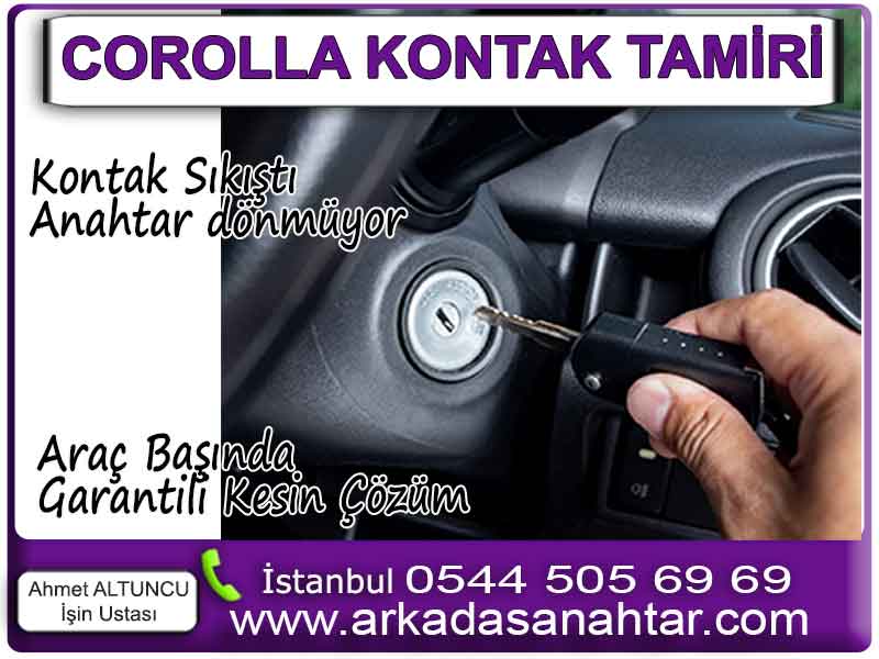 Toyota Corolla Kontak Tamiri 4 Toyota Corolla kontak tamiri araç başında yapıyoruz. Çünkü bu arıza olduğunda aracınızı hareket etiremeyeceksiniz. Çekiciye bindirip saatlerce tamirci peşinde koşmayı hiç kimse istemez. Elbette sizlerde aracınızın olduğu yerde tamir edilmesini istersiniz. Bu sebeple bizlerde motosikletli servisimizle aracın konumuna geliyor ve bu kronik sorunu garantili tamir ediyoruz. Youtube kanalımızda bu araçlarla ilgili birçok videomuz mevcuttur. Alttaki video bunlardan sadece biridir. Seat Leon kontak tamiri linki İstanbulun her yerine hizmet veriyor ve professional çözümler sunuyoruz 0544 505 6969