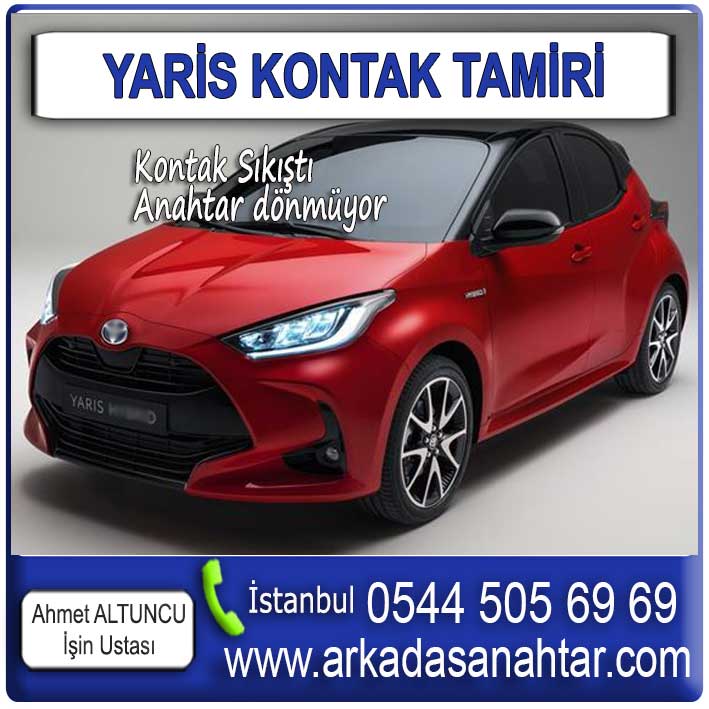 Kontak tamiri, kesinlikle ustalık ve birikim isteyen hassas bir konudur. Bu sebeple işi bilen gerçek ustalar tercih edilmelidir. Tabiiki bizde yılların birikimiyle garantili kontak tamiri yapıyoruz. Üstelik mesafe gözetmiyoruz ve böylece kısa sürede müşterilerimizin mağduriyetlerini gideriyoruz. Yaris kontak tamiri garantili yapıyoruz. Kontak dönmüyor anahtar sıkıştı veya anahtar sıkıştı kontak dönmüyor arızalarında bizi arayabilirsiniz.