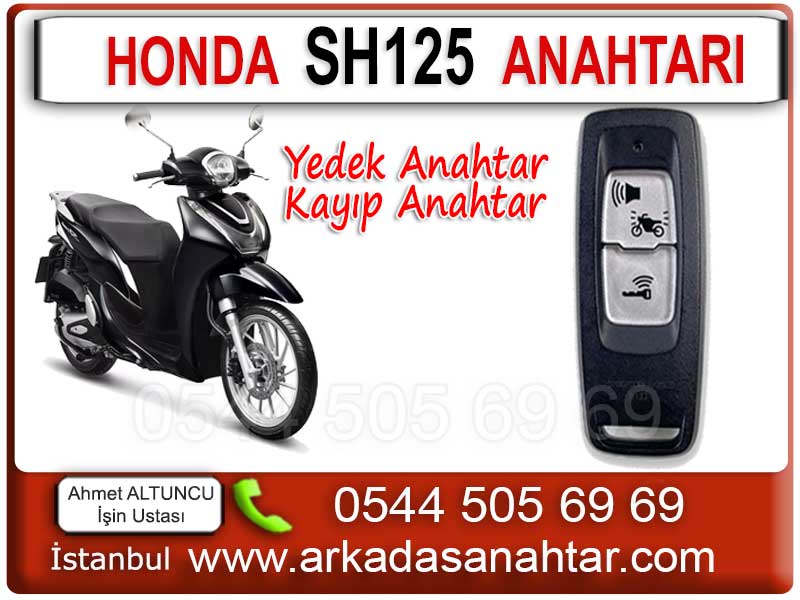 Honda Sh125 Anahtarı Kayıp Anahtar. Honda Sh125 motorunuzun anahtarını mı kaybettiniz? Endişelenmeyin! Uzman ekibimizle Honda Sh125 kayıp anahtar yapımı için hizmetimiz mevcuttur. Professional çözümler sunuyoruz.