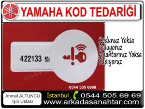 Yamaha motor kodu bulma. Kumandayla çalışan birçok motosikletin, anahtar kayıpken çalışabilmesi  ve çalıştırılabilmesi için üretici firma tarafından kullanıcıya verdikleri kod vardır. Kullanıcı bu kod sayesinde anahtarın başına olumsuz bir durum geldiğinde yada pili bittiğinde motoru çalıştırma imkanına kavuşur.
