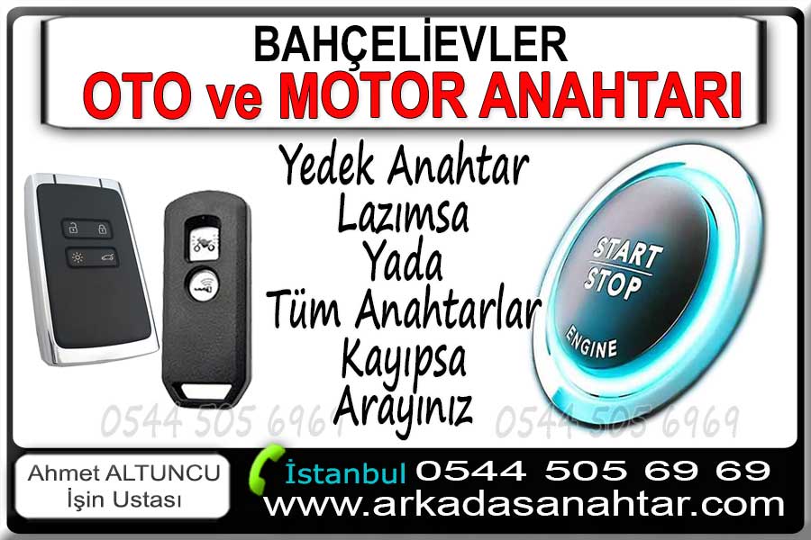 Bahçelievler Çilingir Anahtarcı 6 Arabanın anahtarı kayboldu yada motosikletin kumandası anahtarı kayboldu ve bu kayıp anahtarın kötü niyetli birilerinin eline geçmesi durumunda arabanın motorun çalınması sözkonusu olabilir. İşte bu ve buna benzer durumlarda kaybolan anahtarın araç hafızasından yada diğer deyimle arabanın beyninden silinmesi mümkündür. Bahçelievler Çilingir Anahtarcı olarak birçok müşterimizin bu talebini yerine getirdik.