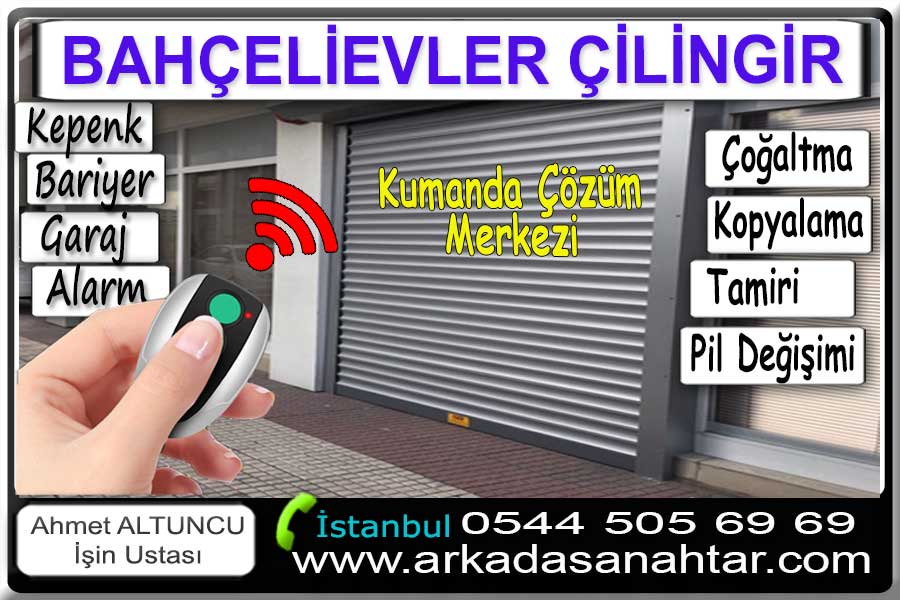 Bahçelievler Çilingir Anahtarcı 5 Bahcelievler anahtarci cilingir kepenk bariyer garaj kumandasi yedek kopyalama çoğaltma alıcı değiştirme.