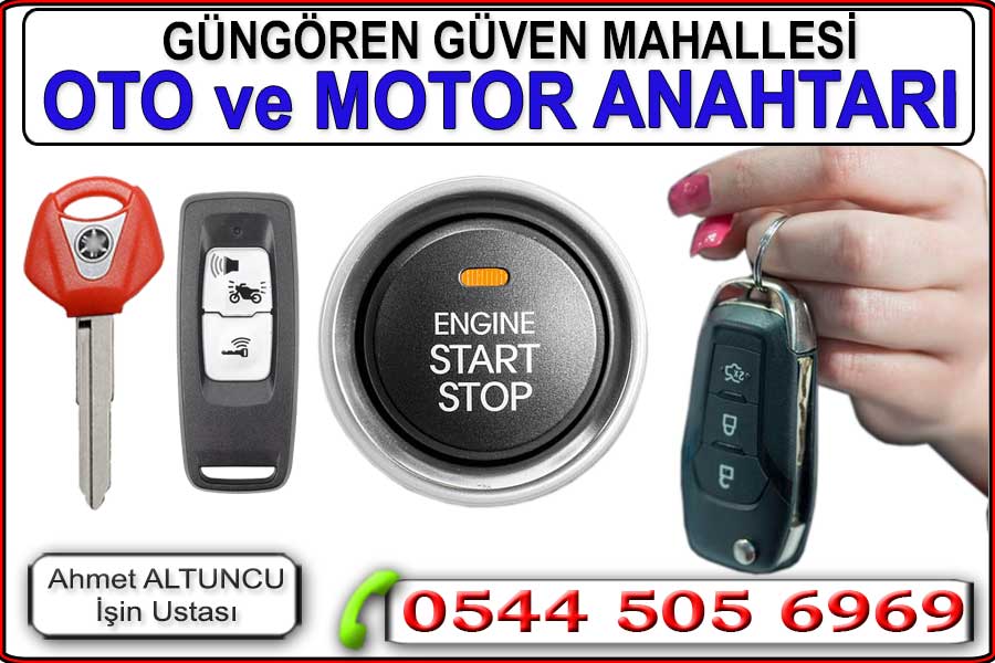 Güngören oto anahtar motosiklet anahtarı yapımı. Güngören Güven Mahallesinde kepenk garaj bariyer kumandası çoğaltma yedekleme. Oto çilingir Hizmeti. Güngören güven mahallesinde kilitçi kilit değişimi. Güngören Güven mahallesi anahtarcı çilingir. Kapı açma kilit ve göbek değişimi oto kapısı ve bagaj açma motosiklet anahtarı yedek anahtar yada tüm anahtarlar kaybolsada çözümler. Kepenk garaj bariyer kumandası yedekleme çoğaltma.