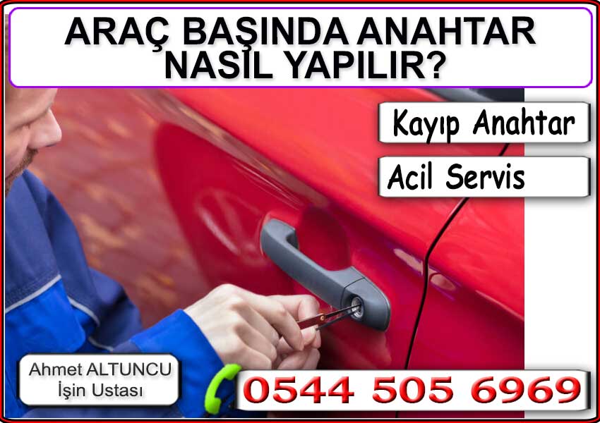 kayip oto anahtar nasil yapilir 1