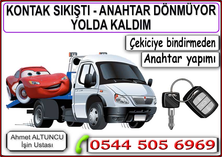 Araba kontak sıkışması tamiri yapan ustamız yerinde müdahale ediyor