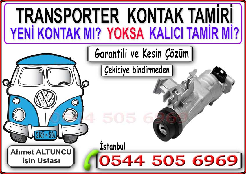 Transporter Kontak Tamiri 2 VW Transporter kontak arızası marş basmıyor yerinde kalıcı çözüm kontak tamiri