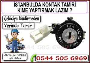 Kontak sıkıştı anahtar dönmüyor açmıyor kapanmıyor tamiri
