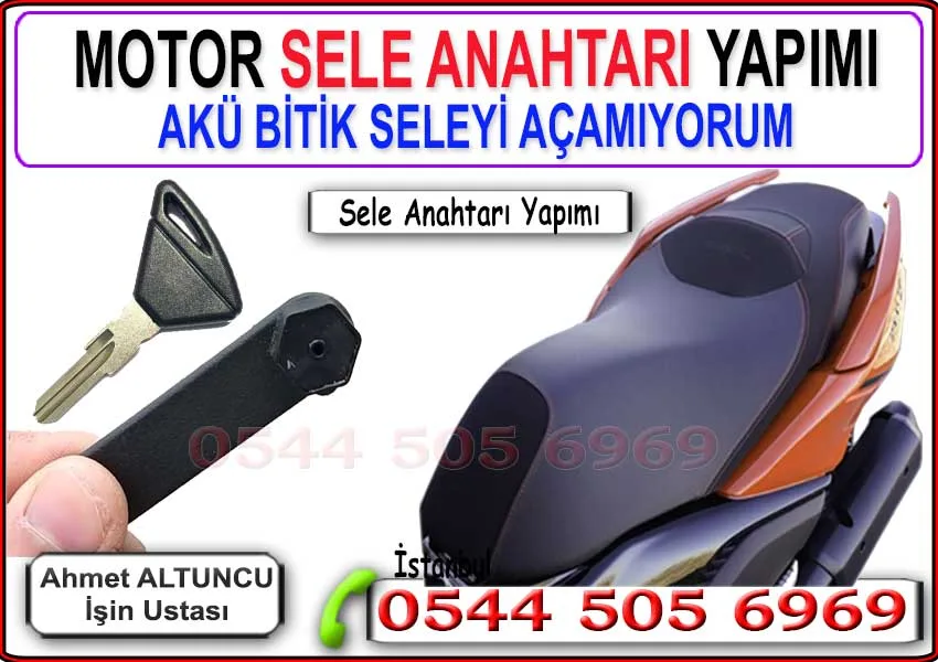 Motor Anahtarı 7 motor sele anahtari yedek kayip anahtar