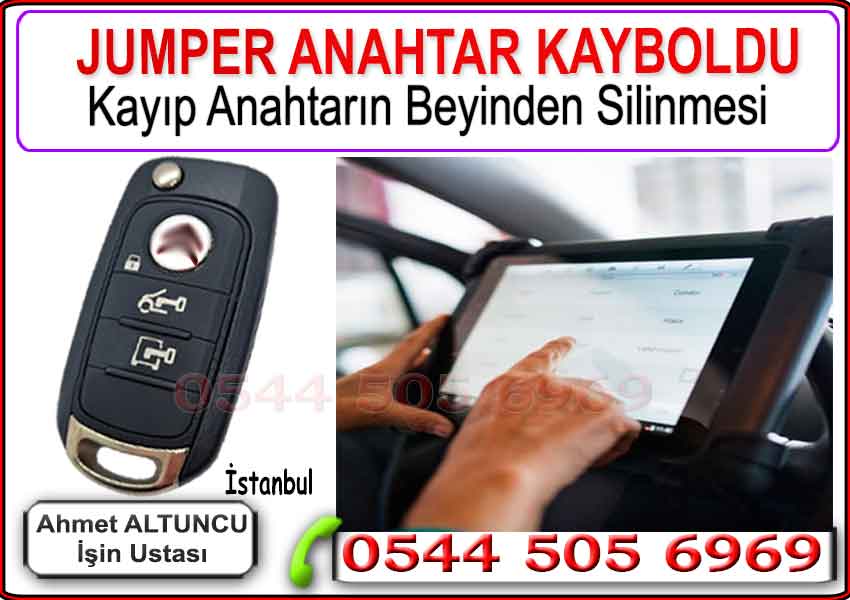 Citroen Jumper kaybolan anahtarı hafızadan beyinden silinmesi mümkündür.
