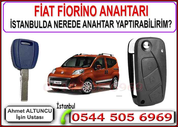 Fiat Fiorino anahtar yapımı sırasında çipli ve kumandalı araç anahtarının programlanması